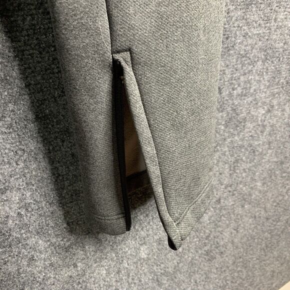 Adidas Pull-on Pants Elastic &Corded Waist Zip Ankles Gray Size M Pockets - Picture 6 of 16